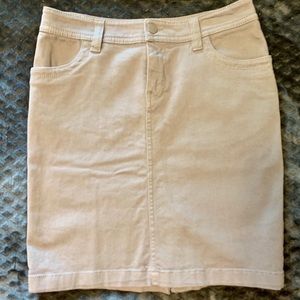 H&M Gray Denim Pencil Skirt - NEW!